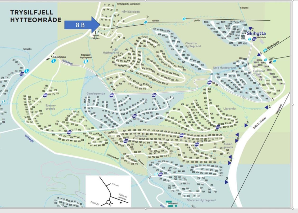 Vila Koselig Hytte Ved Skiheis, Langrennspor, Akebakke Og Har 4 Soverom, 2 Bad, Badstue Og Fiber Bredband Trysil Exteriér fotografie